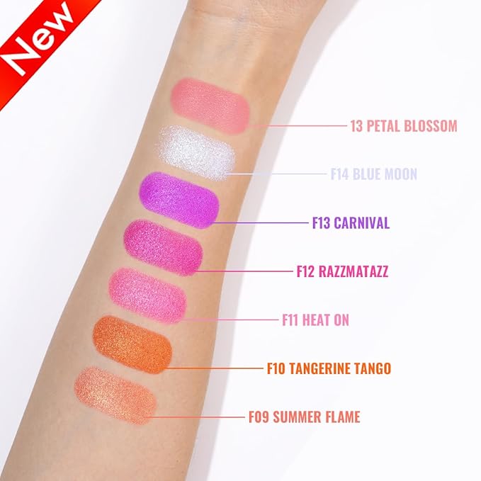 Oulac Light Blush For Cheeks Makeup for Natuural Radiant Look 14 One More Time F14 Blue Moon