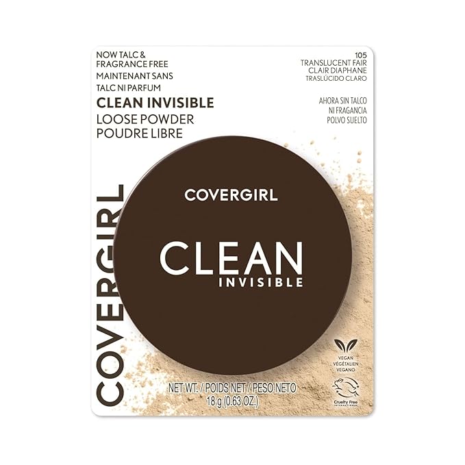 Clean Invisible Loose Powder Translucent Fair