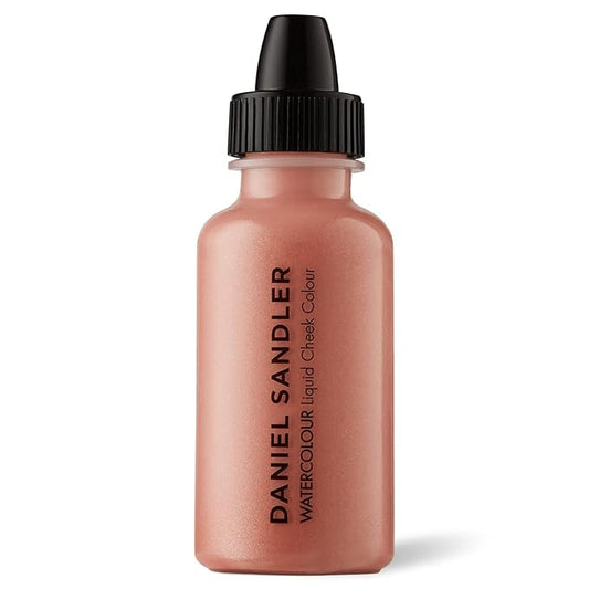 WATERCOLOUR LIQUID ILLUMINATOR 'ROSE GLOW' 15ml – Liquid Shimmer Makeup, Highlighter – Oil-Free, Lightweight, Buildable & Long-Lasting for Cheeks, Lips