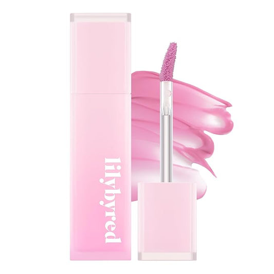lilybyred Sweet Liar Milky Tint | Korean Moisture Matte Lip Stain, Milk Foam Texture, Hydro-Matte Barrier, Blurring Soft, Lightweight, Long-Lasting, Smudge-Proof (03 Strawberry Baby Chou)