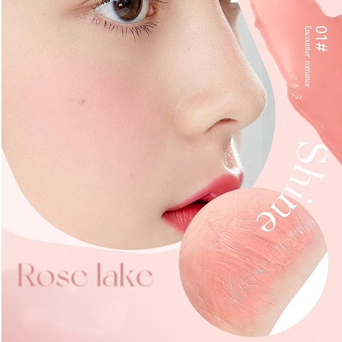 3 Pack Liquid Blush Set, Rose Blush, Light Pink Blush, Tangerine Orange Blush for White Fair Skin, Daughter Teen Girls Gift Idea, Vegan & Cruelty-Free, 0.28fl.oz /8ml (#01#02#03)