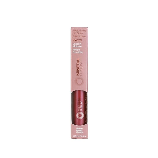 Mineral Fusion Hydro-Shine Lip Gloss, Kyoto, 0.15 Ounces