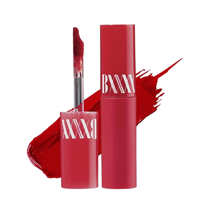 Long-lasting Lip Tint Lip Stain Lip Gloss - Hydrating, Calming, Nourishing and vivid water tint 0.11 oz (5 colors) (Cherrycoke burgundy)
