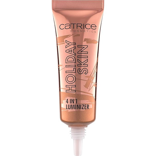 Catrice | Holiday Skin 4-in-1 Luminizer | Liquid Bronzer, Contour, Highlight & Blush for Radiant & Glowy Skin | Vegan & Cruelty Free