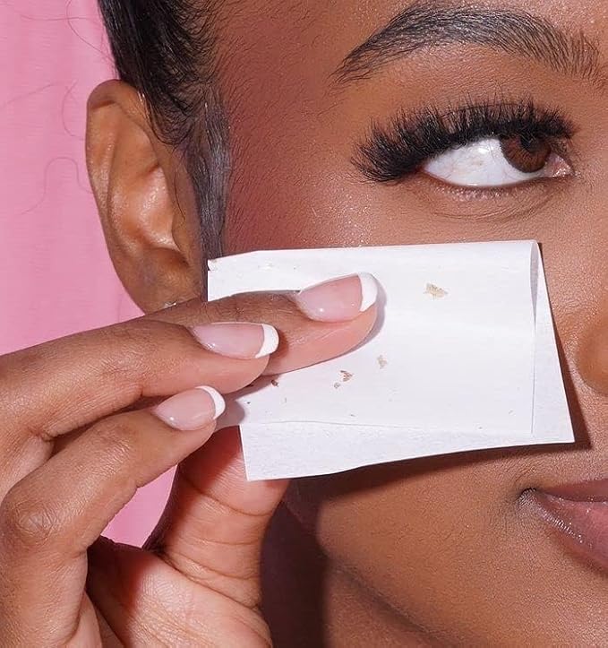 Beauty Bakerie Parchment Paper Oil Blotting Sheets for Face, Makeup Essentials for Oily Skin, Blotting Papers for Face, Oil Control Absorbing Sheets, 100 Sheets