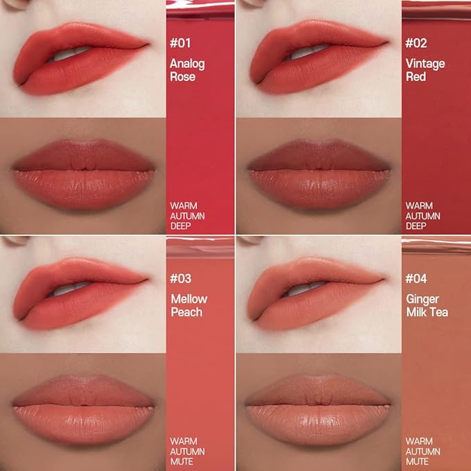ETUDE Fixing Tint #06 Soft Walnut 4g | Long Lasting, High Pigmented Liquid Lipstick, Lip Stain, Waterproof, Lightweight matte finish, Full Coverage