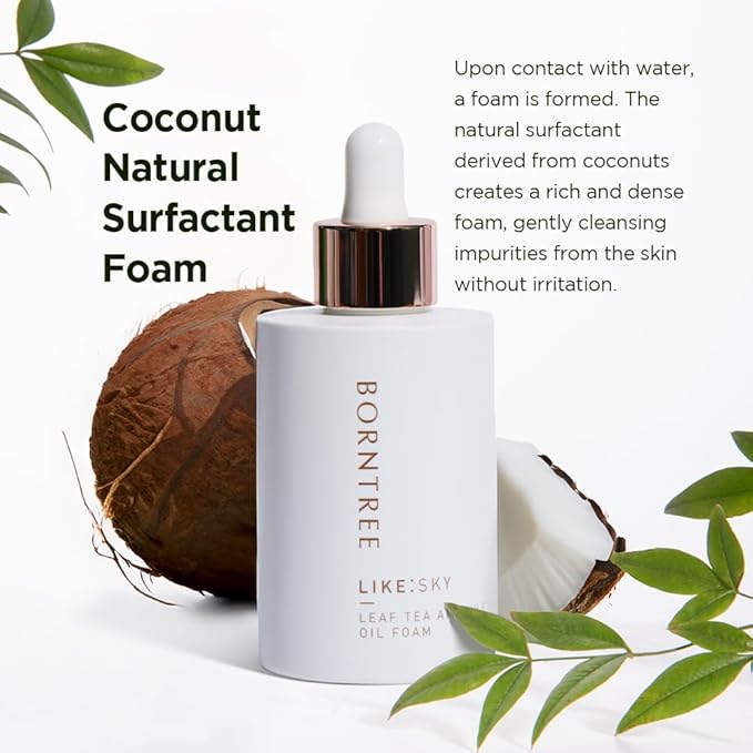 Like Sky Leaf Tea Ampoule Oil Foam 5.07 fl oz