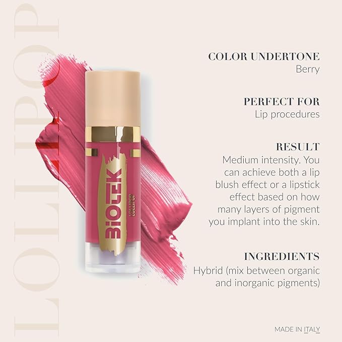 Lip Pigment Kit for Permanent Makeup - Made in Italy