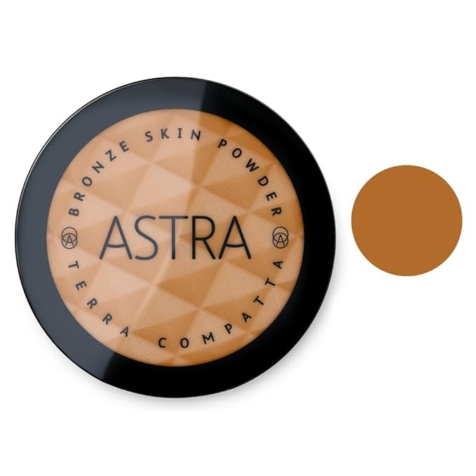 Bronze Skin Powder Compact Powder Tanning Effect Color n. 11 Terra Bruciata – 1 unit, Made in Italy