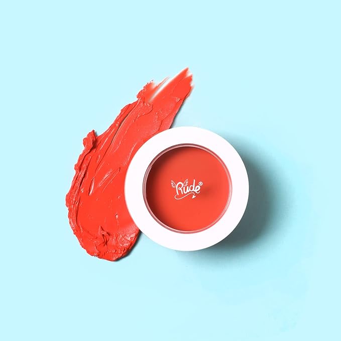 Cream Puff Natural Blush - Creamsicle by Rude Cosmetics for Women - 0.21 oz Blush