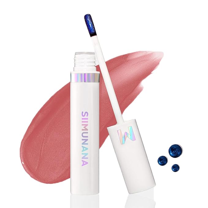 Peel Off Lip Stain,Long Lasting, Waterproof Nude Lip Tint,Transfer Proof Nude Lip Tint, ip stain peel off Non-Stick Cup for All Skin Types, Create A Natural Lip Color 02# warm rose