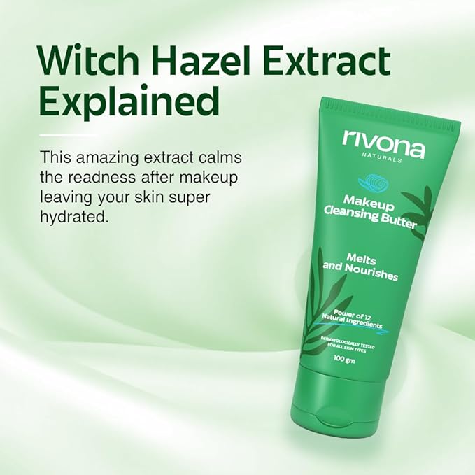 Makeup Cleansing Balm | Gently Removes Make-Up & Hydrates | Removes Excess Oil & Dirt enriched with 12 Active herbs |All Skin types |100G