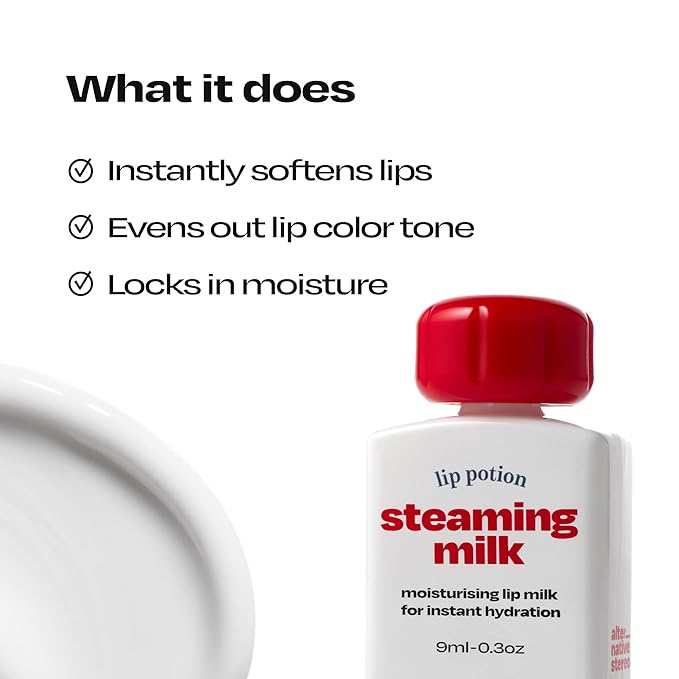 Lip Potion Sugar Glaze No.4 Peach Ball + Steaming Milk | Gloss Tint & Primer Set