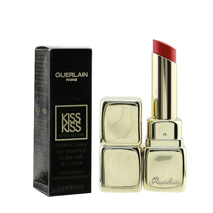 Guerlain Peach Kiss Lipstick - 319 Peach Kiss for Women - 0.11 oz High-Glossy Lipstick