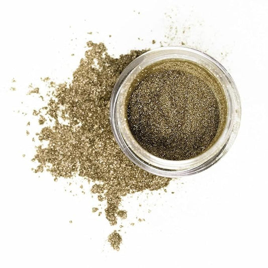 Mehron Makeup Precious Gem Loose Pigment Shimmering Eye Powder (.17oz) (Jade)