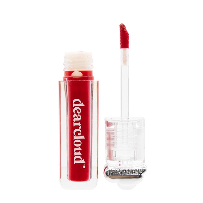 Color Crush Lip Tint – Lip Gloss for Women – Tinted Lip Balm with Squalane – Cherry (0.13 oz)