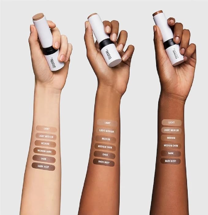 MAKEUP.BY.MARIO SoftSculpt® Shaping Stick Medium Dark (0.37 oz / 10.5g) + Bonus Acne Patch (36 Pieces)