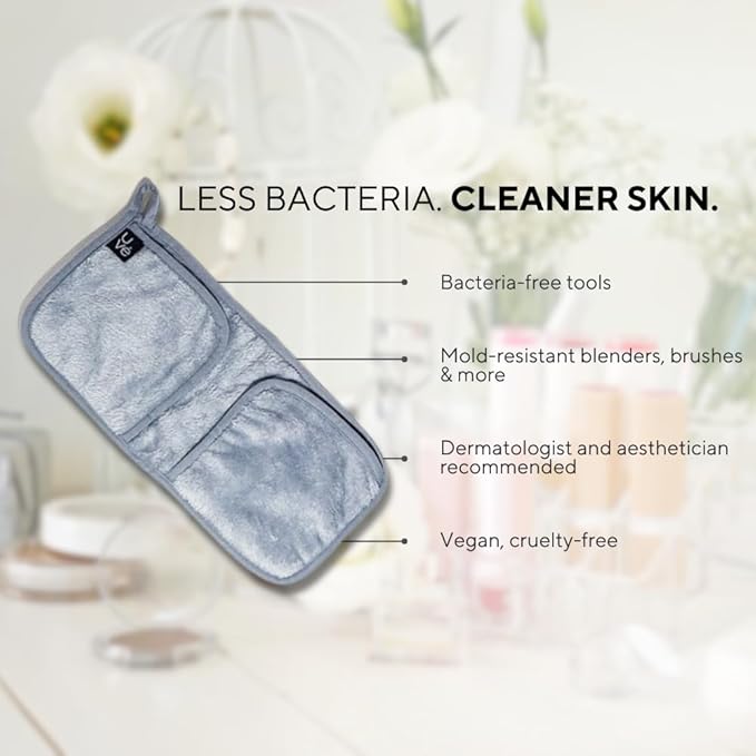 UVe ERASE Makeup Remover Cloth, Reusable Microfiber Face Towel Removes Makeup with Just Water, Cleansing Face Washcloth, Soft and Gentle for All Skin Types