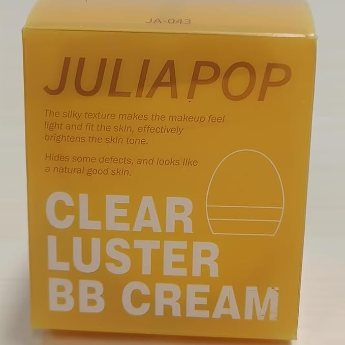 Clear BB Cream, Hydrating Moisturizer BB Cream, Smooth & Lightweight Fit Face Skin Hide Pores Blemishes Concealer Full Coverage Foundation Cream Clean Matte BB Cream Brightens Even Skin Tone with Puff-0.7 Fl Oz(#03 Natural Color)