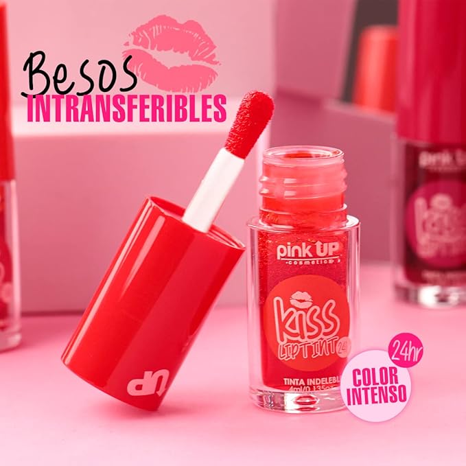 Kiss Lip Tint | Lip Tint Stain | Lip | Long-lasting lip tint | Non-transferable | Intense colours | Natural effect | Lips | Eyes and Cheeks | Non-drying | Color Pretty