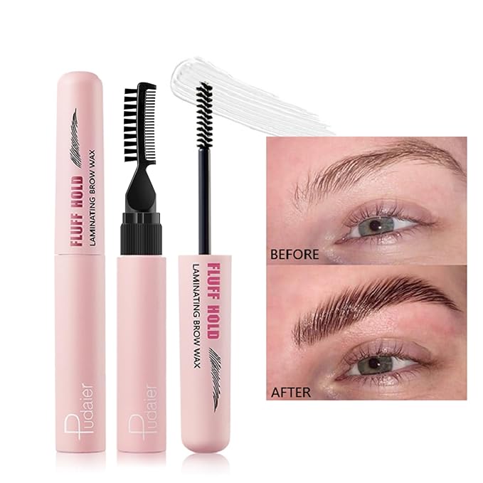 12 Pcs Lip Liner Set and Eyebrow Pencil and Clear Eyebrow Sculpt Gel