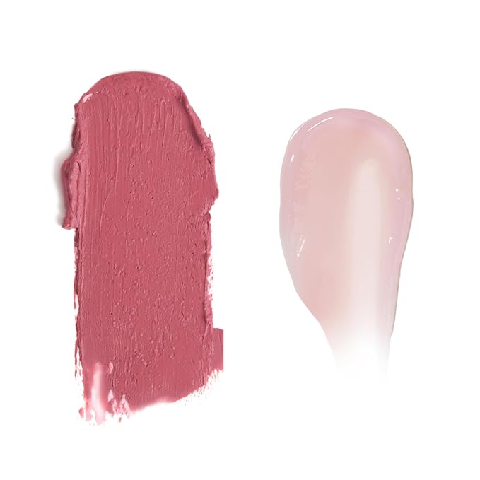 Jouer Bare Rose Blush & Bloom Cheek + Lip and Vanilla Lip Enhancer Bundle