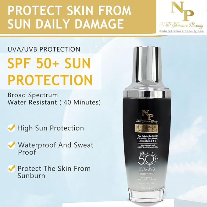 Tinted Moisturizer with SPF50+ for Youthful Radiance and Advanced UV Protection, 16 oz.