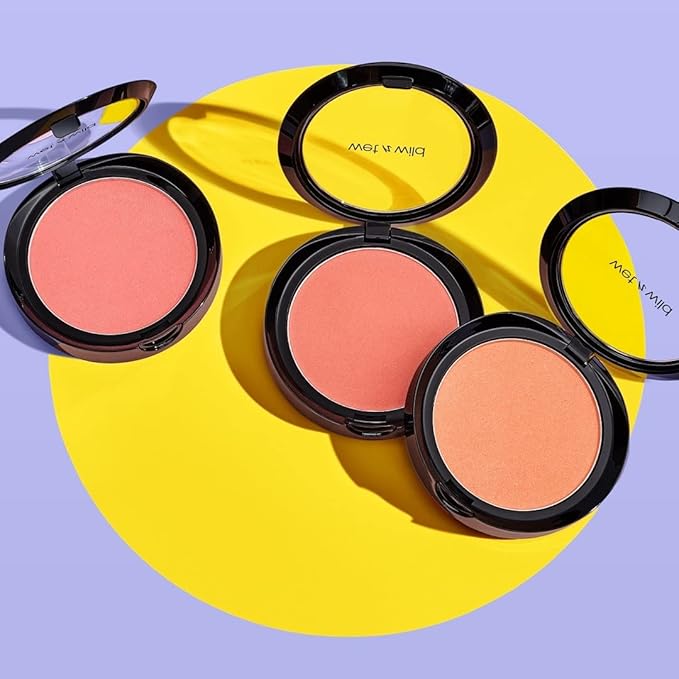 wet n wild Color Icon Blush, Effortless Matte Natural Sheer Glow & Seamless Blend, Luxuriously Infused Smooth Jojoba Oil, Cruelty-Free & Vegan - Pearlescent Pink