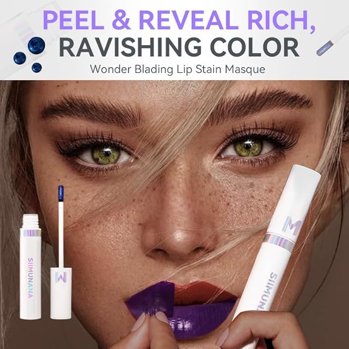 Peel Off Lip Stain,Long Lasting, Waterproof Nude Lip Tint,Transfer Proof Nude Lip Tint, ip stain peel off Non-Stick Cup for All Skin Types, Create A Natural Lip Color 07# toffee rose
