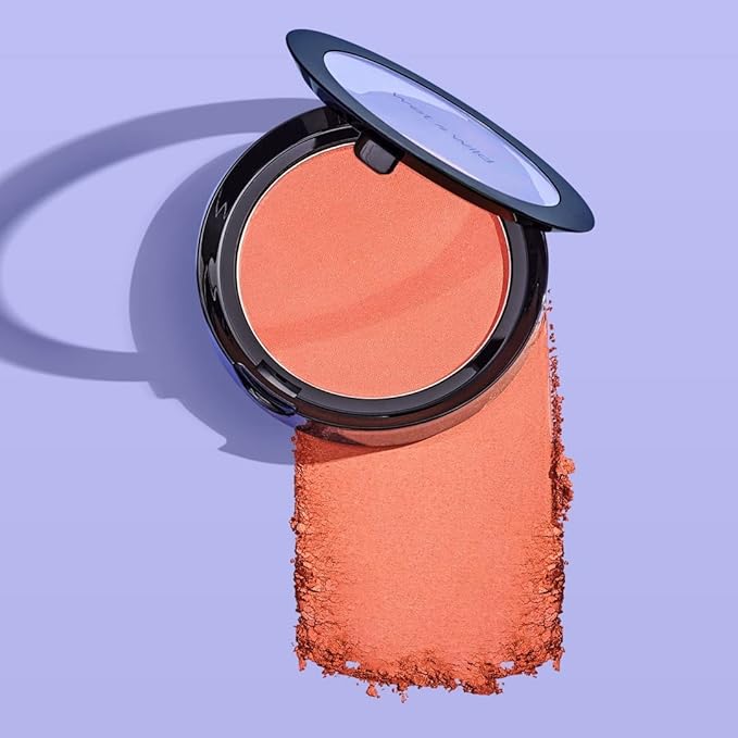 wet n wild Color Icon Blush, Effortless Matte Natural Sheer Glow & Seamless Blend, Luxuriously Infused Smooth Jojoba Oil, Cruelty-Free & Vegan - Pearlescent Pink(Packaged)