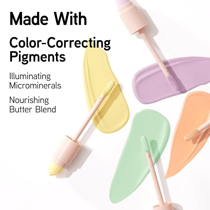 Physicians Formula Butter Glow Corrector, Neutralizes Yellow Undertones & Brightens Skin Tone, Infused with Illuminating & Moisture Boosting Ingredients- Lavender