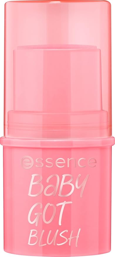 essence | Baby Got Blush (10 | Tickle Me Pink) | Easy to Apply & Blend Pigmented Cream Blush Stick | Vegan & Cruelty Free | Free From Gluten, Parabens, & Microplastic Particles