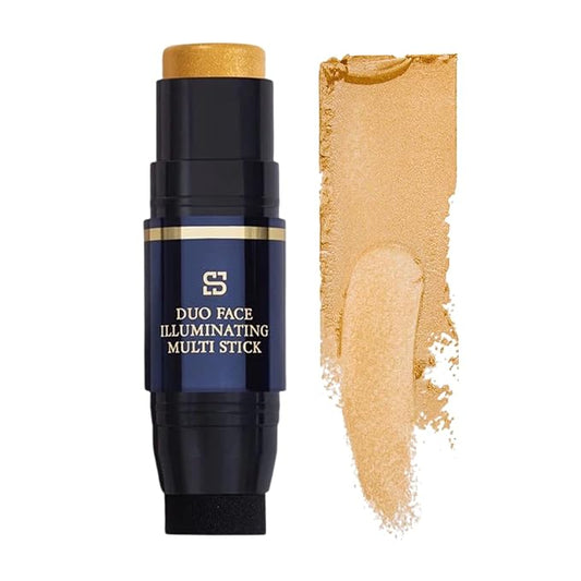 Duo Face Illuminating Multi Stick, Dual-Use Applicator for Perfect Blend, .3 Ounce (SunriseGlow)