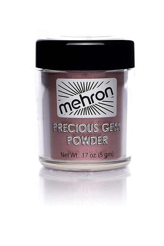 Mehron Makeup Precious Gem Loose Pigment Shimmering Eye Powder (.17 oz) (Ruby)