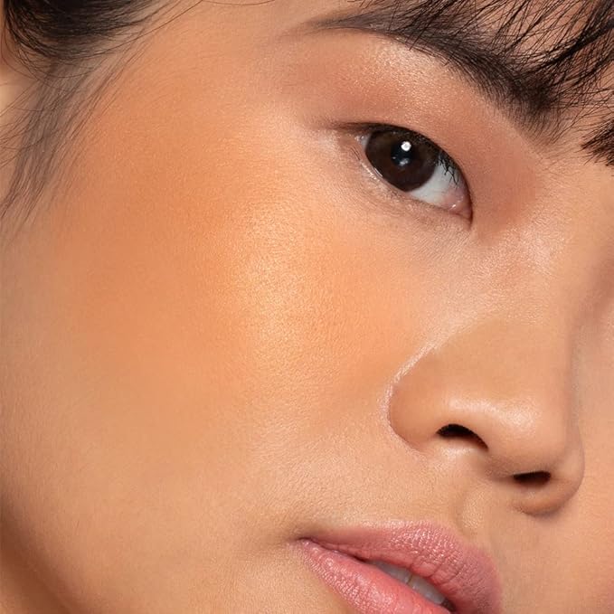 Heaven's Glow Radiant Veil Blush, Baked Powder Blush, 8g (Persimmon)