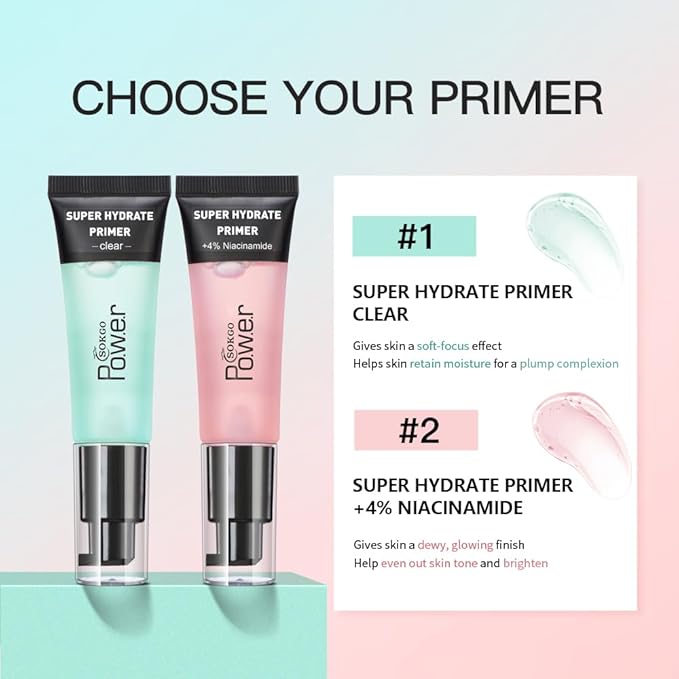 Power Face Primer, Hydrating Face Primer, Moisturizes Primes, Primer Face Makeup, Makeup Primer, Face Primer, Hydrating Primer, Perfect Gel-Based, Hydrating Face Primer