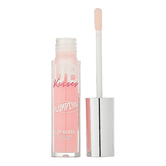 Ruby Kisses Plumping Lip Gloss – Hydrating, Voluminous, High-Shine, Cruelty-Free Lip Plumper, Smoothing, Instinct Lip Maximizer, 4 Colors, 0.15 FL oz. (Pink Glacier)