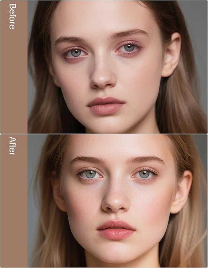 Warm Toned Bronzer Stick Blendable Smooth Cream Contour Matte Finish Lightweight Face Shaping Makeup Natural Contouring Pen Long Lasting Non-greasy Portable Travel Size, Warm Natural Golden