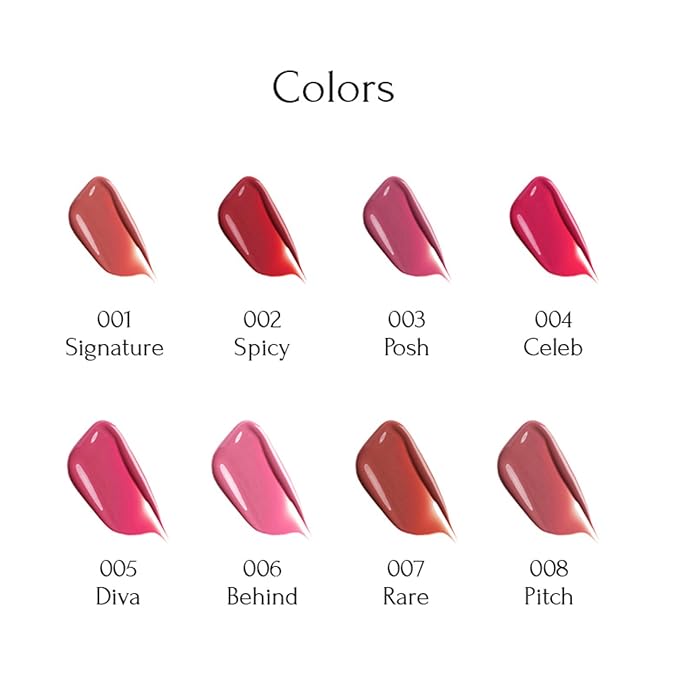 Objet Water Lip Stain Matte Lipstick – (Watery to Blurry Tint), Long-Lasting, Hydrating, Waterproof Wear – K-Beauty Liquid Lipstick for Women, Bold Red Tinted Gloss (007 RARE)