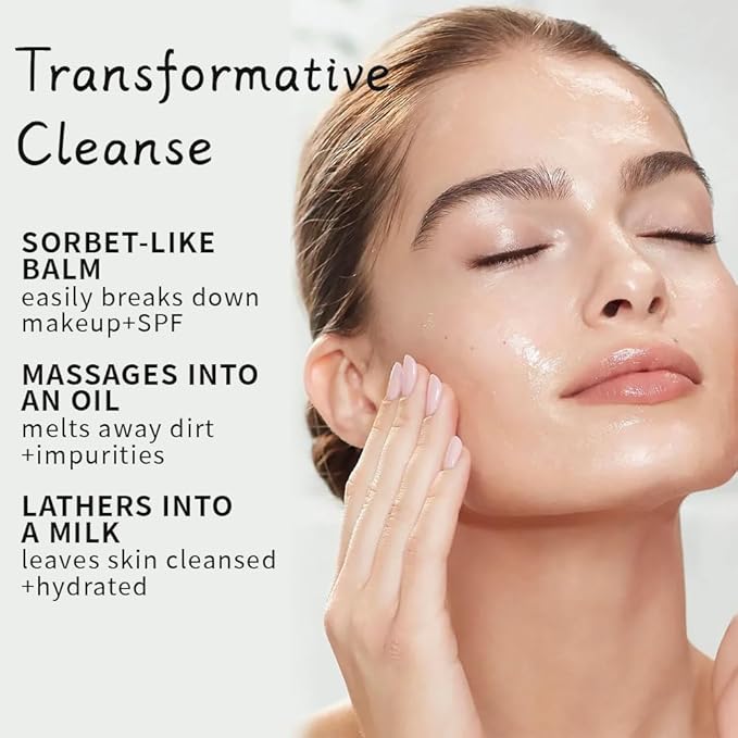 Sea Buckthorn Fruit cleansing Balm,makeup remover,cleansing balm/Oil,Gentle Exfoliating Double cleanser,Facial cleanser for All Skin Types(3.52oz/100g)