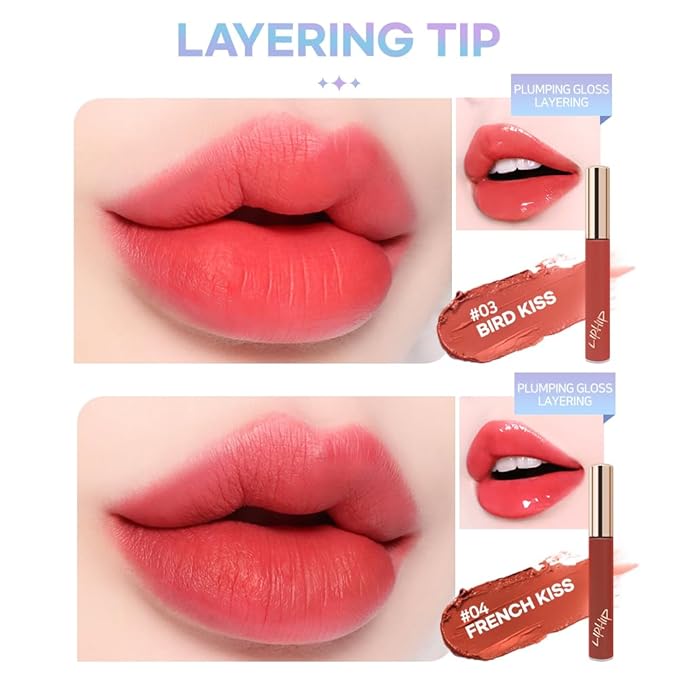 Lip Plumping Gloss,Spicy Lip Lip Gloss, Moisturizing & Glimmer Glow Lip Gloss