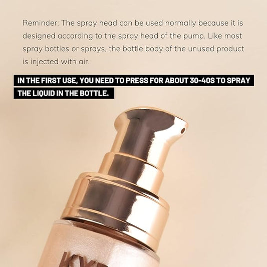 KYDA Body Luminizer, Waterproof Moisturizing and Glow For Face & Body, Radiance All In One Makeup, Face Body Glow Illuminator, Body Highlighter, 1 Fl.Oz, Mood Glow