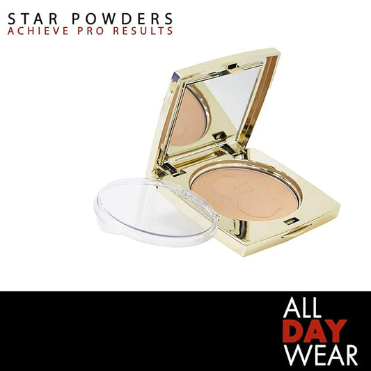 Gerard Cosmetics Star Powder Highlighter Sophia, Champagne Highlighter Makeup for Glowing Skin, Professional Mineral Facial Luminizer, Cruelty Free, Made in the USA