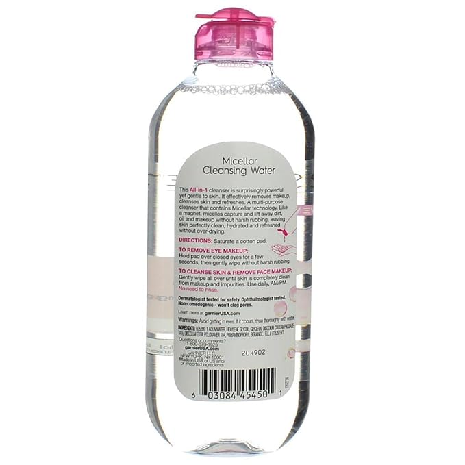 Garnier Micellar Cleansing Water 13.5oz (3 Pack)