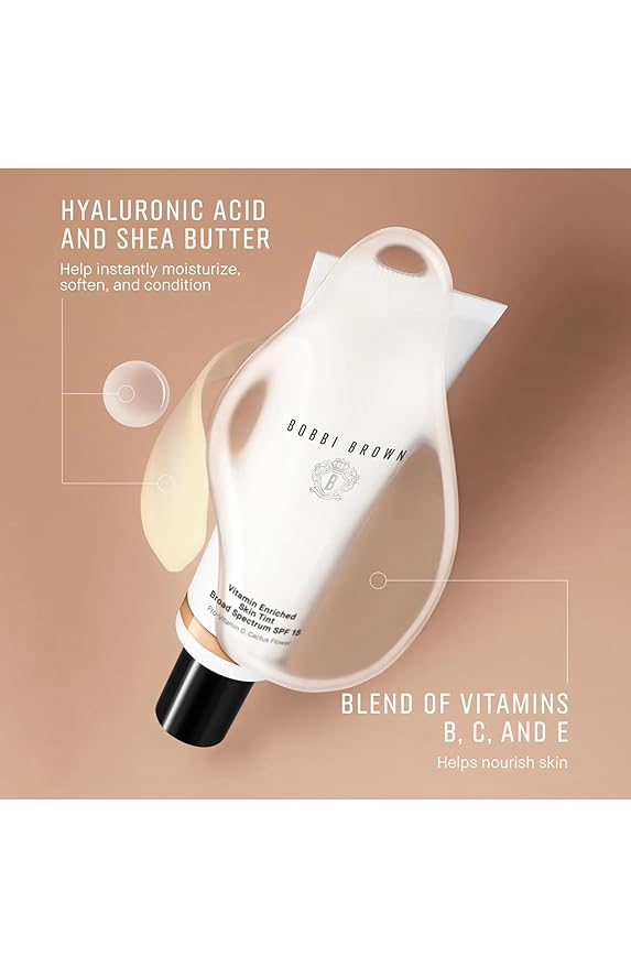 Bobbi Brown Vitamin Enriched Skin Tinted Moisturizer SPF 15 - Light to Medium Warm for Women - 1.7 oz Moisturizer