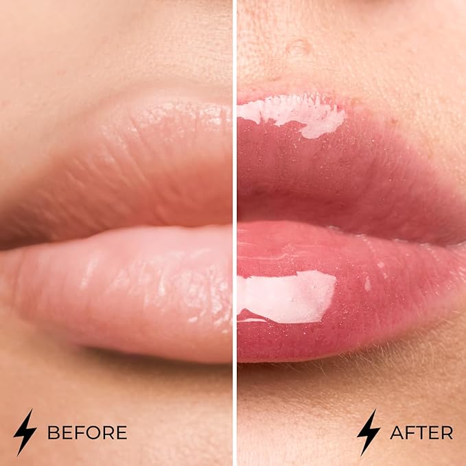 Dazzle Glow Crystal Clear Lip Gloss - Hydrating, Non Sticky, High-Glossy Lip Gloss - 408 Cherry Cola