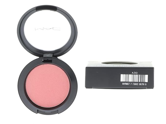 MAC Sheertone Shimmer Powder Blush Peachykeen for Women, 0.21 Ounce