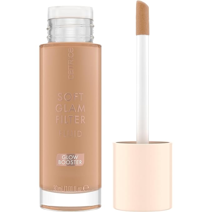 Catrice | Prime & Fine Illuminating Dewy Glow Spray & Soft Glam Filter Fluid 030 Bundle | Full Coverage Makeup | Vegan & Cruelty Free