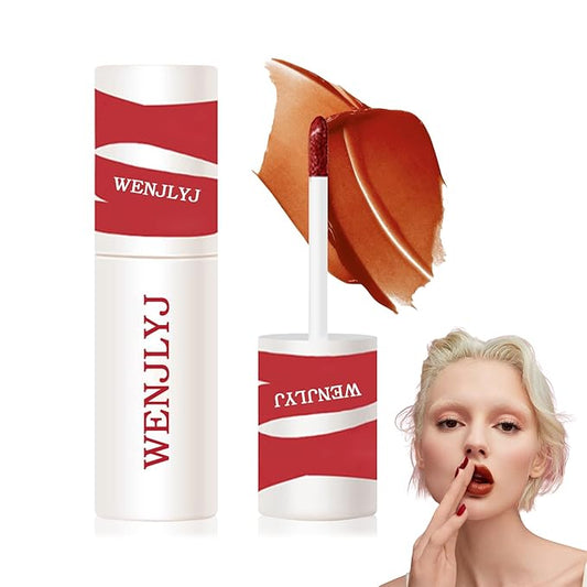 Lip Tint Stain Set,Mini Velvet Lip Tint Watery Lip Stain Long Lasting Waterproof Moisturizing Lip & Cheek Tint,Hydrating,Natural Glossy Liquid Lipstick Lip Gloss Kits for Women (set K)