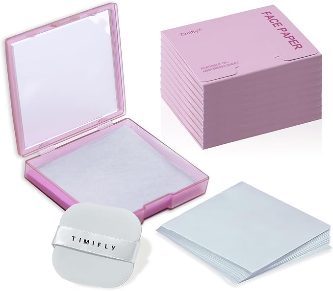 1000 pieces Natural lavender oil-absorbing tissues, special oil-absorbing tissues for oily skin, highly effective in absorbing oil, and easy to carry(Lavender)